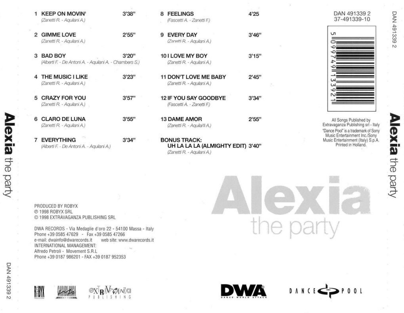 alexia the party