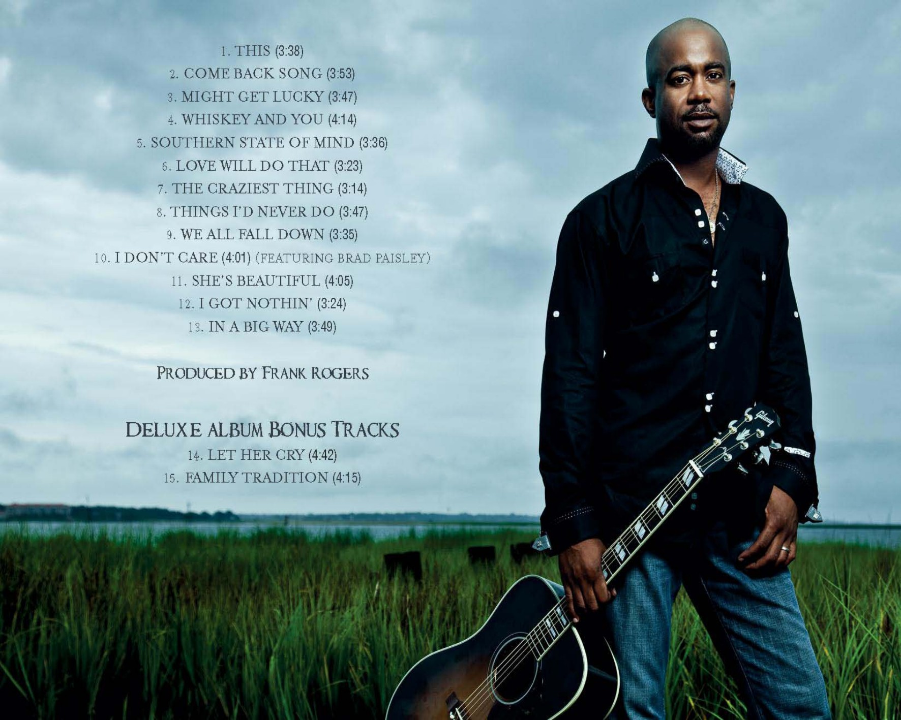 cd Darius Rucker - Charleston, SC 1966 - Back, cover cd Darius Rucker ...