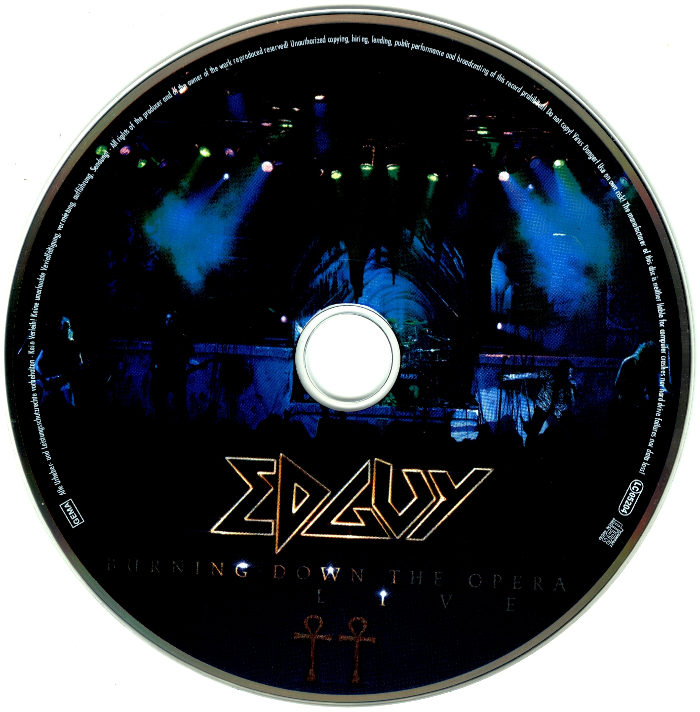 Scarica la copertina cd Edguy - Burning Down The Opera - CD (2-2) (Usa ...