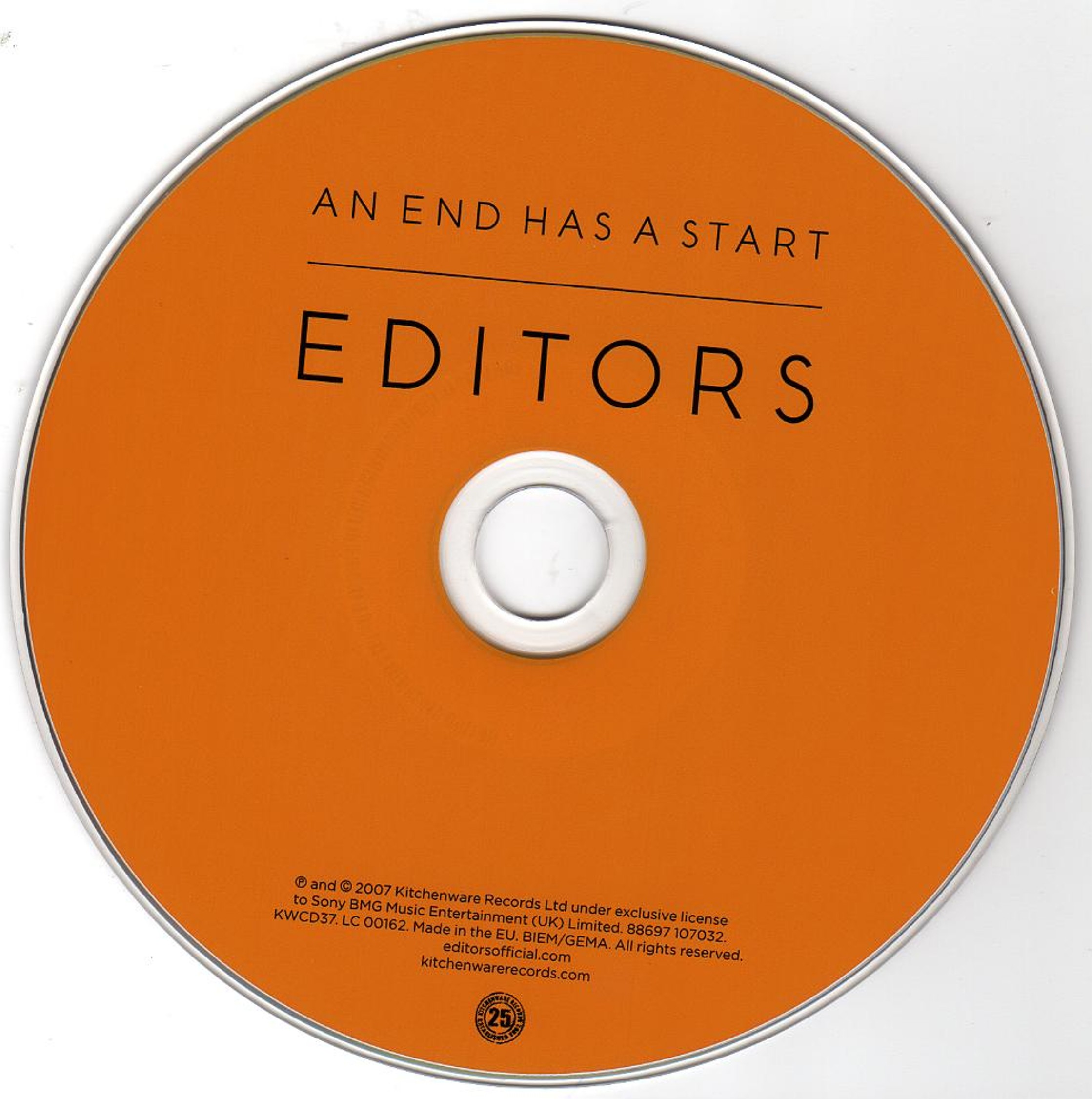 Editors - An End Has A Start Chords