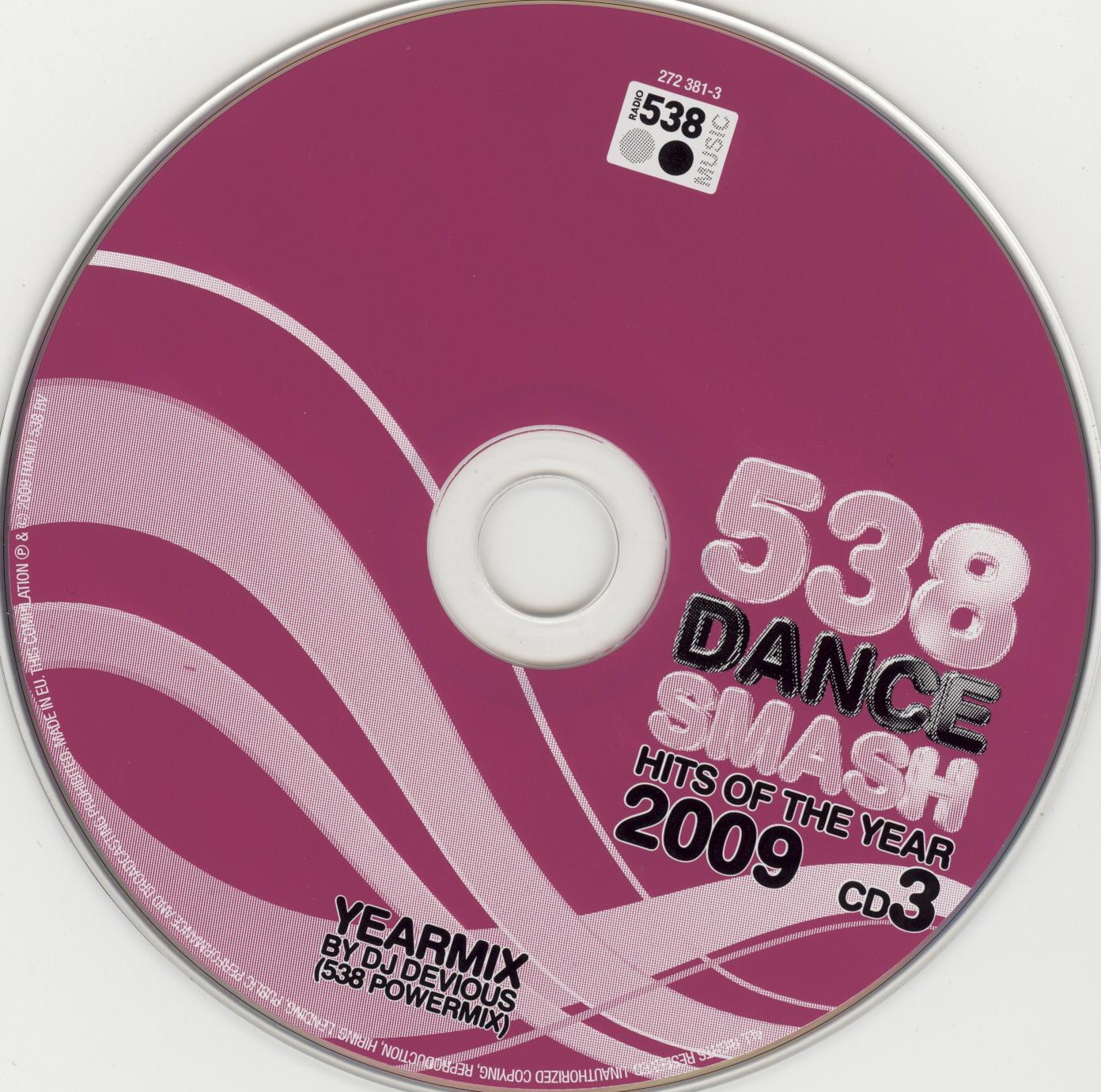 Scarica la copertina cd 538 Dance Smash - Hits Of The Year 2009 - CD (3 ...