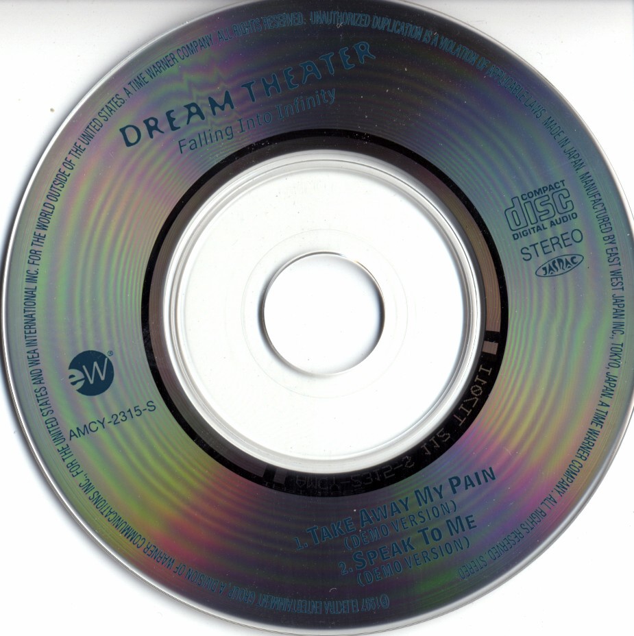 Copertina cd Dream Theater - Falling Into Infinity (Japan) - CD (2-2 ...